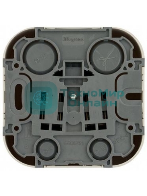 Розетка с заземлением с защитными шторками Legrand 782250 (Слоновая кость)