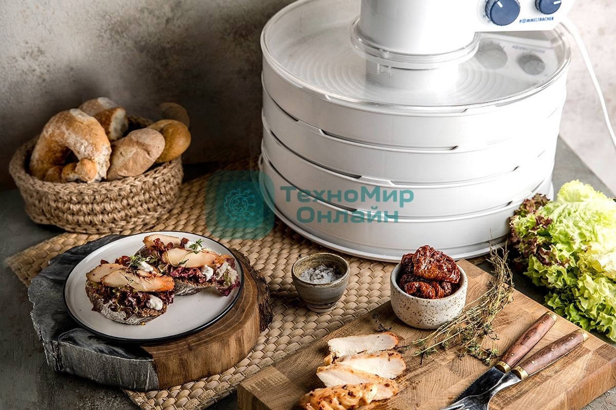Сушилка для фруктов Rommelsbacher DA 750