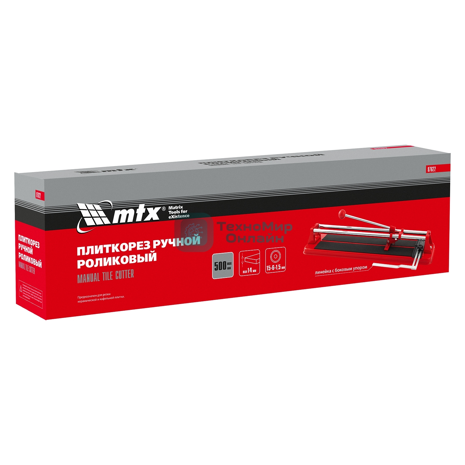 Плиткорез MTX 87622 500x14 мм