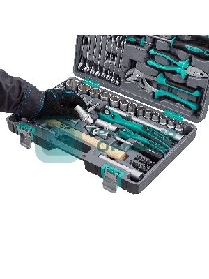 Набор инструментов Stels 14116 76 предметов 12 гранные головки