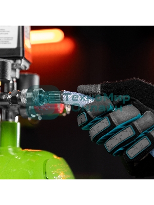 Шланг пневматический Stels ПВХ, 10x16 мм, 18 бар, армированный, прозрач., быстросъем, 3 0м