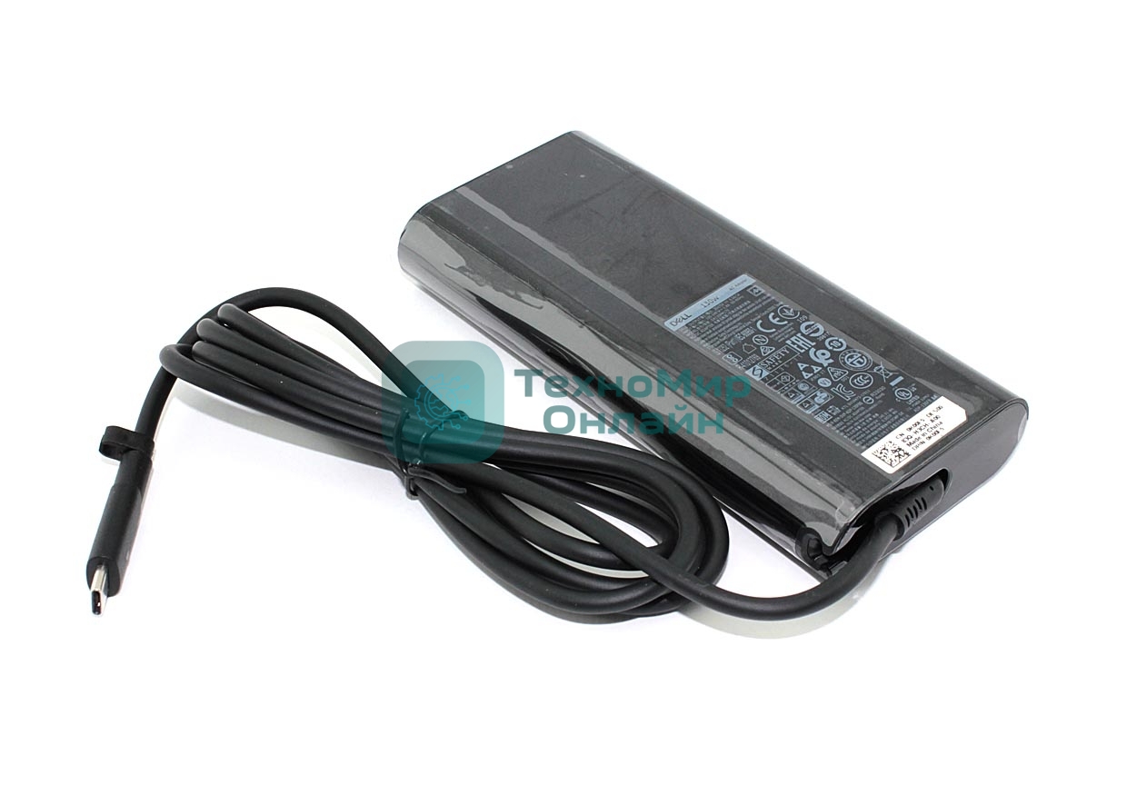 Блок питания (сетевой адаптер) для ноутбуков Dell 20V 6.5A 130W Type-C