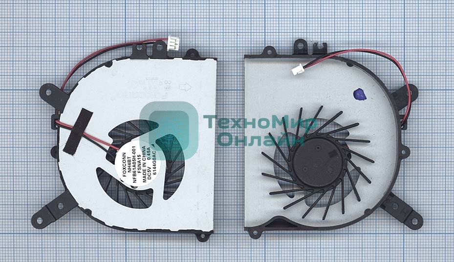 Вентилятор (кулер) для ноутбука HP Positivo Sim 2450 2450m 2560 2560m