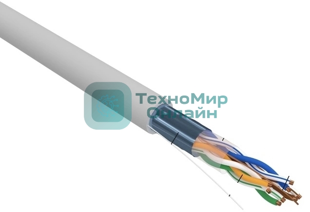 Кабель информационный PROconnect cat.5e UTP 4 пары 24AWG PVC внутренний 305м серый