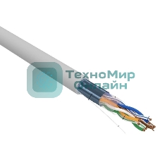Кабель информационный PROconnect cat.5e UTP 4 пары 24AWG PVC внутренний 305м серый