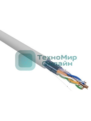 Кабель информационный PROconnect cat.5e UTP 4 пары 24AWG PVC внутренний 305м серый