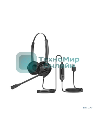 Гарнитура Fanvil HT302 чёрный, проводная