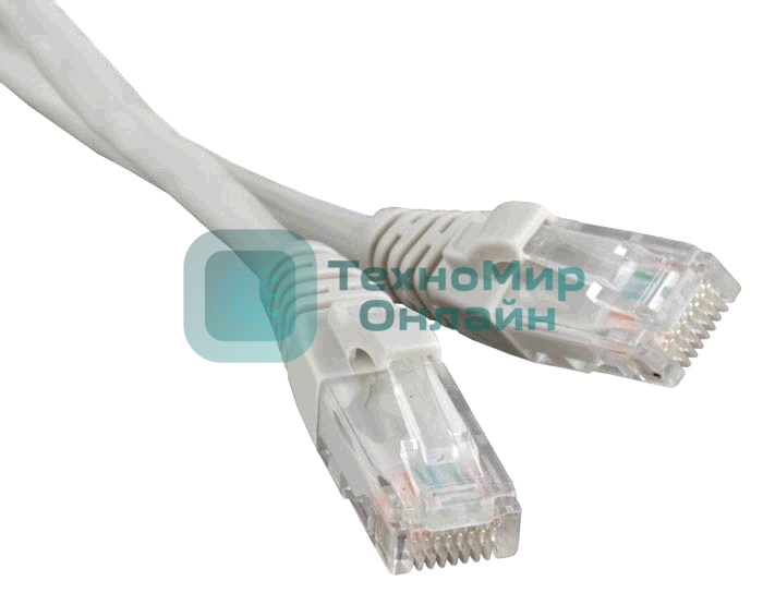 Кабель Патч-корд LANMASTER FTP TWT-45-45-0.5/S6-GY вилка RJ-45-вилка RJ-45 Cat.6 0.5м серый ПВХ (уп.:1шт)
