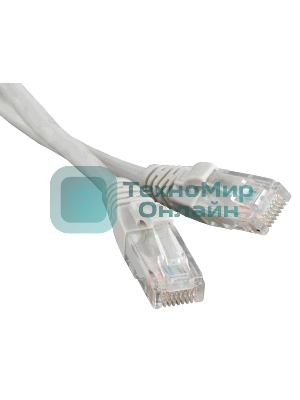 Кабель Патч-корд LANMASTER FTP TWT-45-45-0.5/S6-GY вилка RJ-45-вилка RJ-45 Cat.6 0.5м серый ПВХ (уп.:1шт)