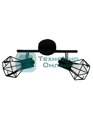 Светильник Ambrella light TR8621/2 BK/CH черный/хром E27*2 max 40W 260*91*175