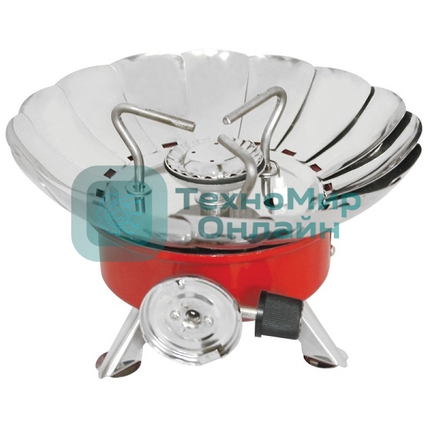 Плита газовая портативная Energy GS-100, 1 конф. красная (чехол+коробка)