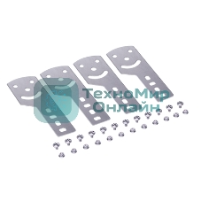 Пластина крепежная DKC 30015K GSV H100 (4 шт) в комплекте с крепежными элементами для монтажа