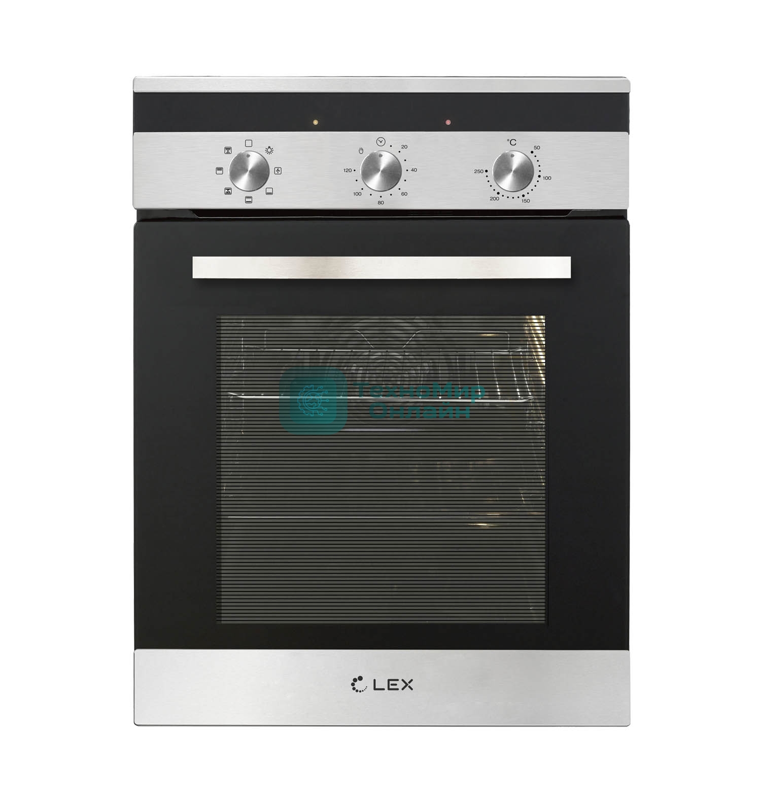 Духовой шкаф LEX EDM 4570 IX55 л, таймер, 7 функций, встраиваемый