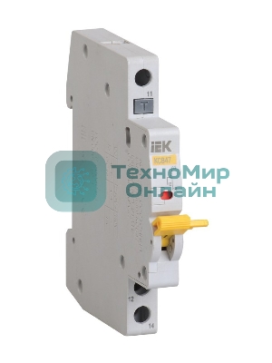 Контакт состояния КС47 новая серия на DIN-рейку IEK IEK MVA01D-KS-1