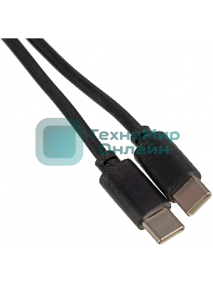 Кабель USB Type-C (m)-USB Type-C (m) 3м черный