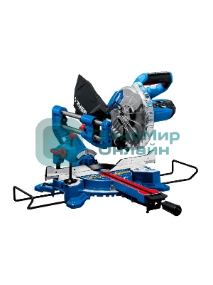 Пила Профессионал торцовочная с протяжкой, d 216 х 30 мм, 1800 Вт Зубр ППТ-216-П