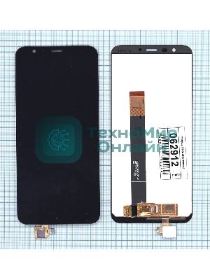 Дисплей для Meizu M8c черный