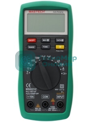 Универсальный мультиметр MASTECH MS8221С 13-2056