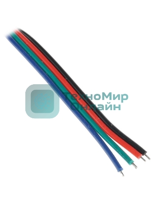 Лента светодиодная Gauss 312000414 LED 5050/60-SMD 14.4W 12V DC RGB блистер 5м