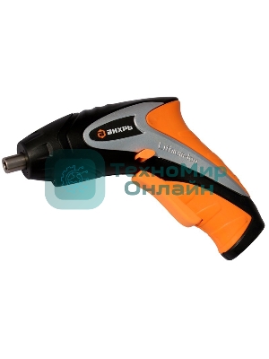 Отвертка аккумуляторная ВИХРЬ ОА-3,6-К 72/14/10 3.6 В,LI-ION, 1,3 А·ч, 3.5 Нм, подсветка рабочей зоны, кейс