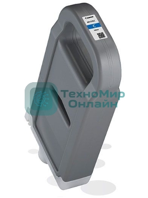 Картридж струйный Canon PFI-710 C 2355C001 голубой (700 мл) для Canon TX-2000/TX-3000/TX-4000