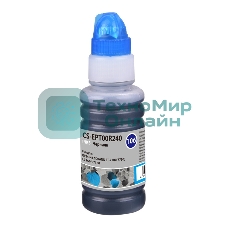 Чернила Cactus CS-EPT00R240 106C голубой 70 мл для Epson L7160/L7180