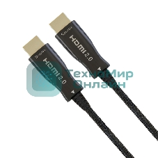 Активный оптический кабель Cablexpert HDMI, 100м, v2.0, 19M/19M, AOC Premium Series, позол.разъемы, экран, коробка