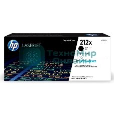 Картридж лазерный Cartridge HP 212X для CLJ Enterprise M554/M555/M578, черный (13 000 стр.)