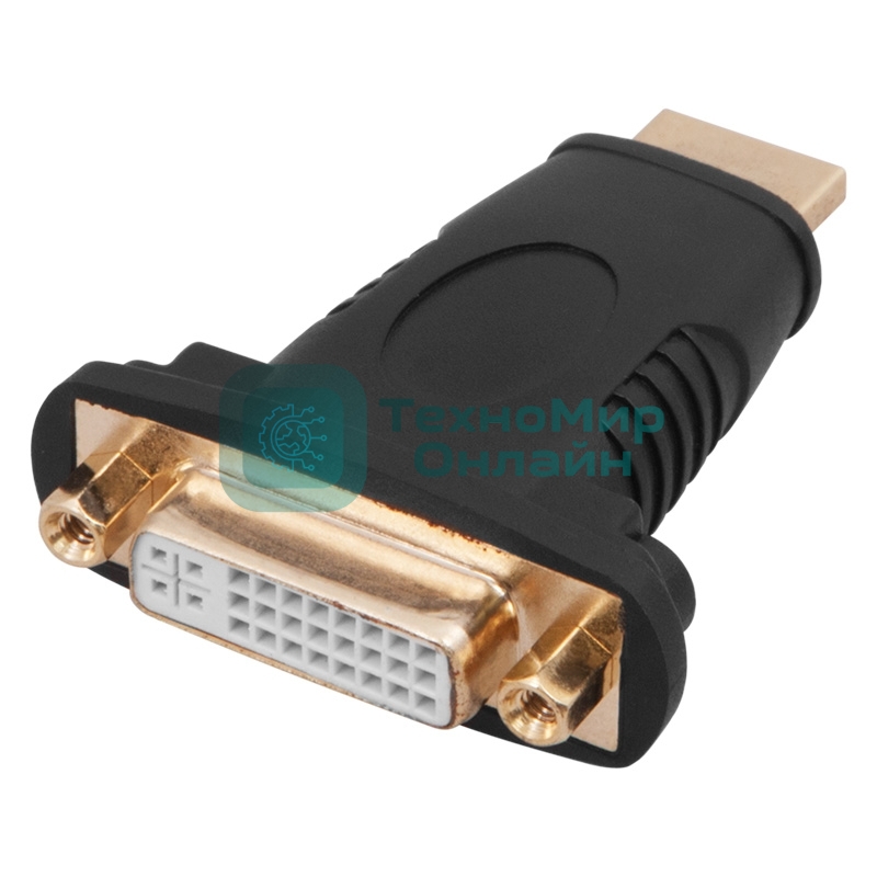 Переходник штекер Rexant HDMI - гнездо DVI-I