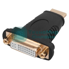 Переходник штекер Rexant HDMI - гнездо DVI-I
