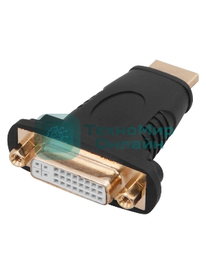 Переходник штекер Rexant HDMI - гнездо DVI-I