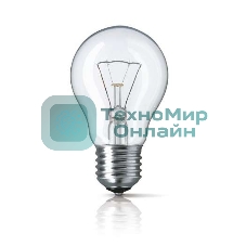 Лампа накаливания Б 40Вт E27 230В (верс.) Лисма 302449700\302467600