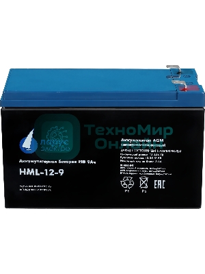 Батарея для ИБП Парус Электро, профессиональная серия HML-12-9