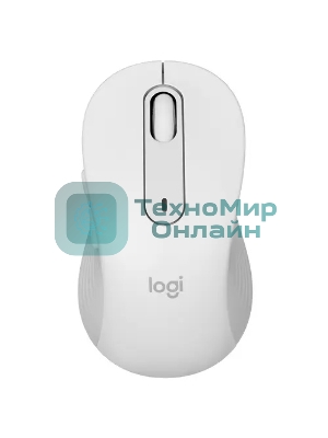 Мышь беспроводная Logitech Signature M650 белый, 4000 dpi, радиоканал, Bluetooth, USB, кнопки - 5