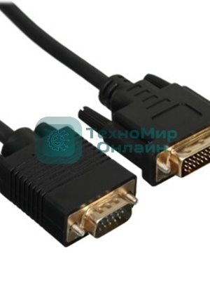 Кабель-переходник DVI (24+5)----> VGA_M/M 1,8м Telecom (TA680F-1.8M) Кабель-переходник DVI (24+5)----> VGA_M/M 1,8м Telecom (TA680F-1.8M)
