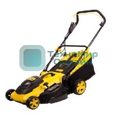 Газонокосилка ChampionEM4118 эл. Мощность 1800 Вт, Ширина среза 420 мм, Высота среза 25-75 мм, Объем травосборника 50 л, Вес 13 кг, Легкая, Удобная, Мощная, Производительная, Наличие разборной металлической рукоятки, Ручка регулировки высоты среза на корпусе.
