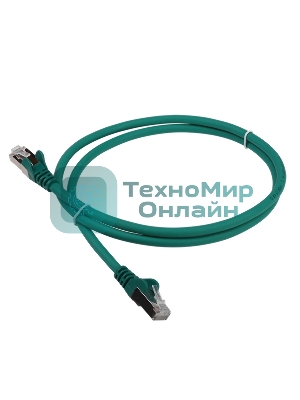 Патч-корд LANMASTER LSZH FTP кат.6, 3.0 м, зеленый