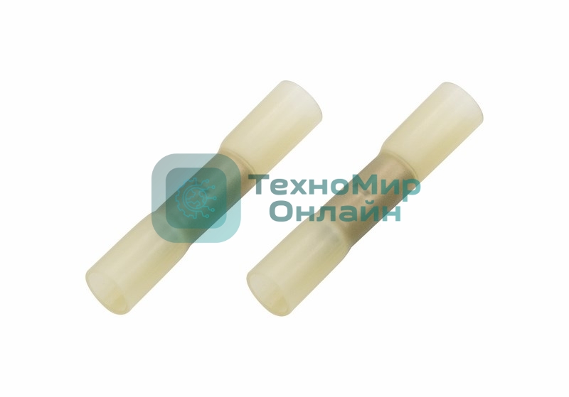 Соединительная гильза изолированная термоусаживаемая Rexant L-52 мм 4-6 мм² (ГСИ-т 6.0/ГСИ-т 6,0-4,0) желтая