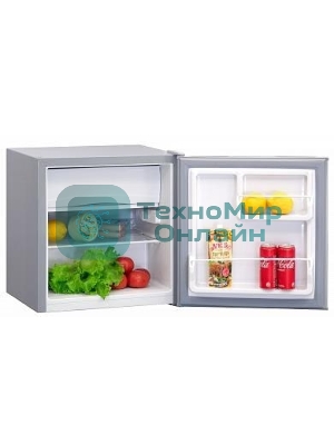 Холодильник Nordfrost NR 402 S серебристый однокамерный 44/11 л морозилка сверху