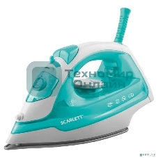 Утюг Scarlett SC-SI30P11 (мятный) Мощность, Вт: 2000; Световой индикатор работы: Да; Регулируемый пар до г/мин: 40; Паровой удар до г/мин: 120; Резервуар для воды, мл: 180; Функция разбрызгивания воды: Да; Терморегулятор: Да; Вертикальное отпаривание: Да; Регулировка степени отпаривания: Да; Покрытие подошвы: Антипригарное покрытие подошвы; Самоочистка: Да; Система защиты от накипи ANTI-CALC: Да; Размер утюга Ш*В*Г, мм: 265x110x132; Шарнирное крепление шнура: Да; Длина электрошнура, м: 1.6;