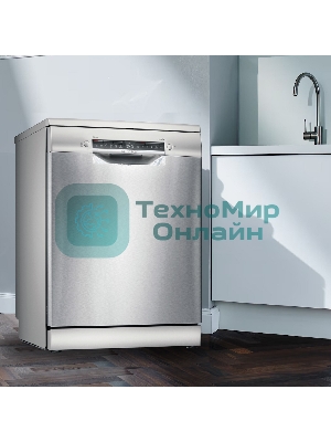 Посудомоечная машина Bosch SMS4IMI62Q, нержавеющая сталь, 60 см, 13 компл., 50 дБ, класс A++