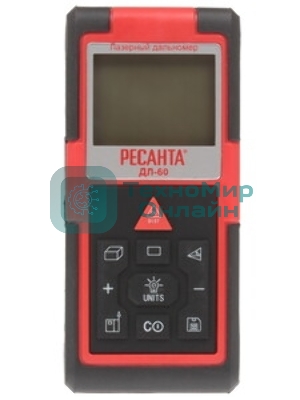 Лазерный дальномер Ресанта ДЛ-60