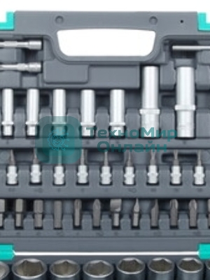 Набор инструментов Stels 14106 1/2'' 1/4'' CrV пластиковый кейс  94 предм.