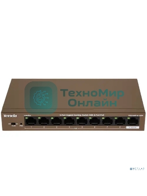 Коммутатор 9PORT 10/100/1000M POE TEG1109P-8-102W Tenda