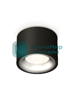 Светильник Ambrella Light XS7511023 SBK/MCH черный песок/хром матовый MR16 GU5.3 (C7511, N7013)