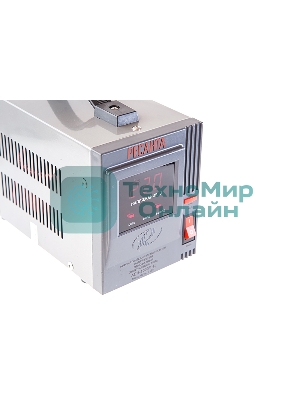 Стабилизатор напряжения Ресанта АСН-1 000/1-Ц 63/6/2 220В±8%, Габариты 237х140х170, Вес 4 кг