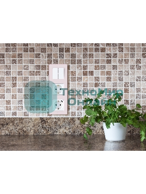 Рамка 3 поста розовый Inspiria