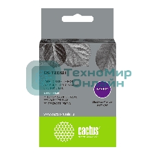 Картридж ленточный Cactus CS-TZE621 черный шрифт, желтый фон (9 мм, 8 м) для Brother 1010/1280/1280VP/2700VP