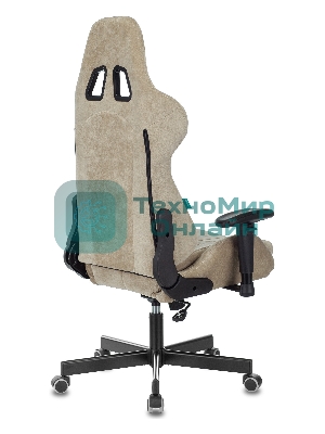 Кресло Бюрократ VIKING KNIGHT LT21 FABRIC песочный, ткань, 120 кг, механизм качания