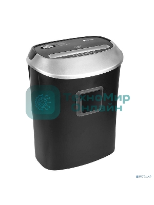 Шредер ГЕЛЕОС УМ30-4, DIN P-4 (4 ур-нь секр.), фрагмент 3,8х35мм, 15-17 (70г/м2), CD/пл.карты/скрепки/скобы, 30 литров